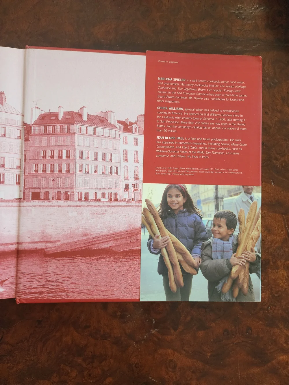Williams Sonoma Paris Cookbook - Hard Back